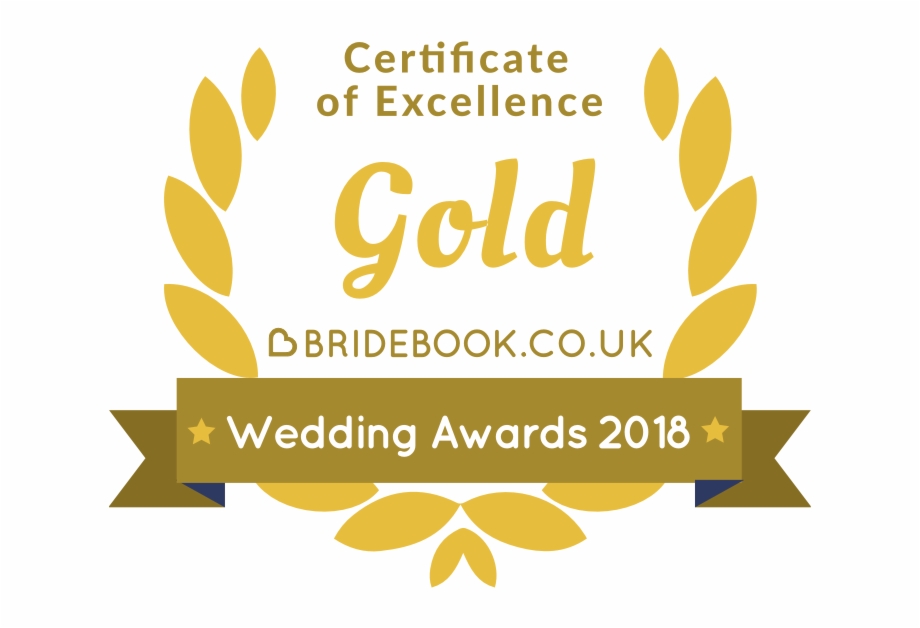 Gold Winner Bridebook Wedding Photography Awards 2019