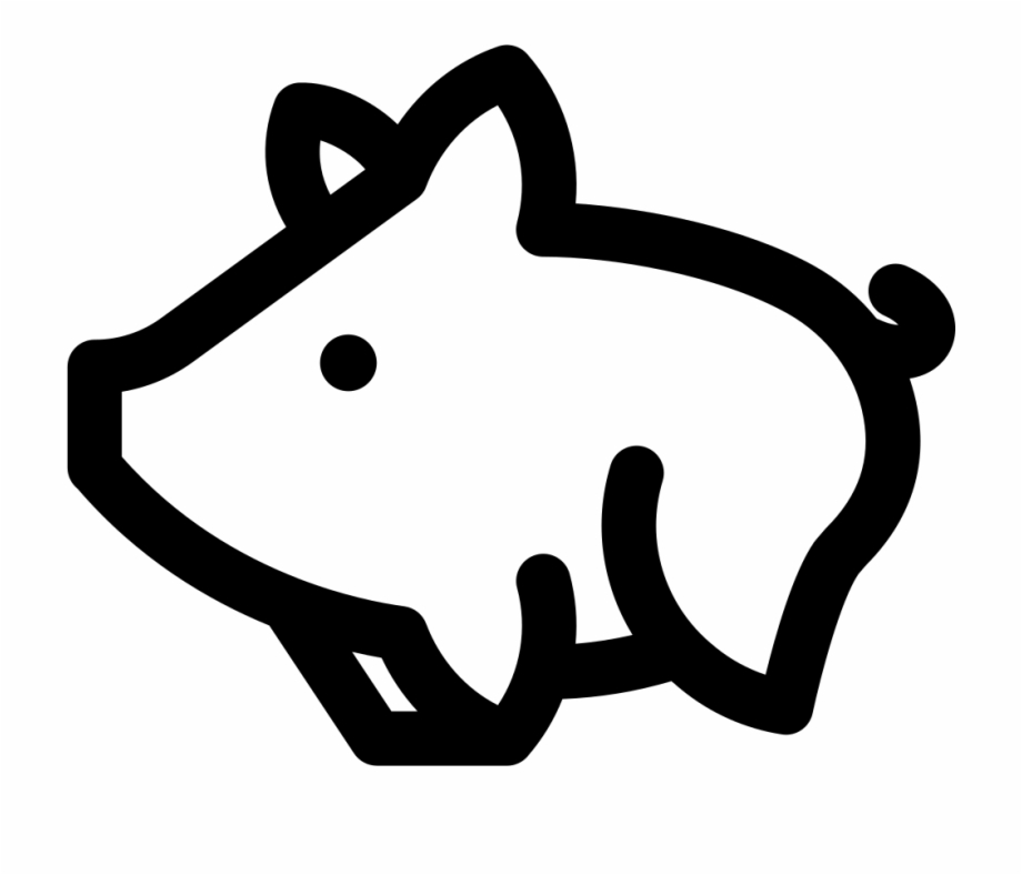 Png File Svg Minimal Pig