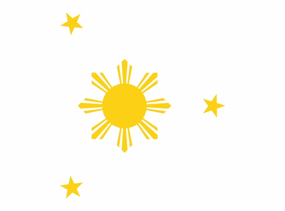 Philippine Flag Sun And Stars