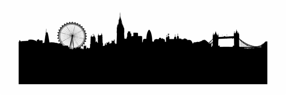 London Silhouette Png London Skyline Silhouette Png