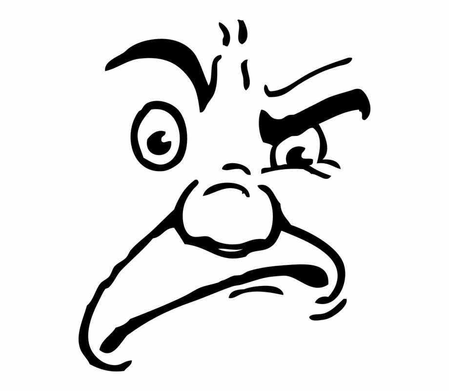 Boss Vector Angry Person Angry Face Cartoon Png