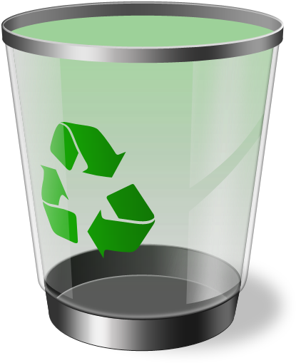 Descargar Icono Full Glas Win 7 Recycle Bin
