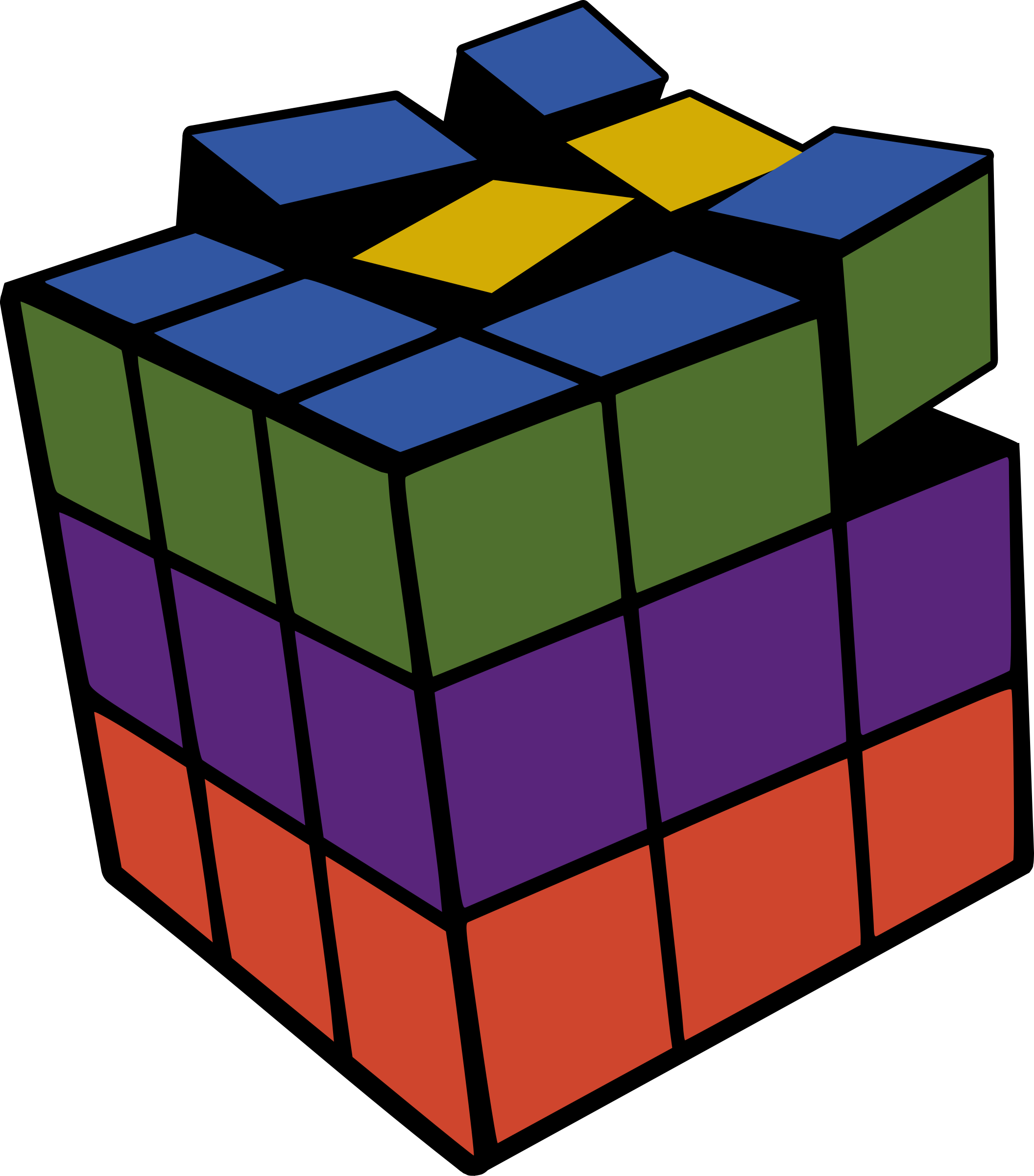 Rubiks Cube Rubix Cube In Kuwait - Clip Art Library
