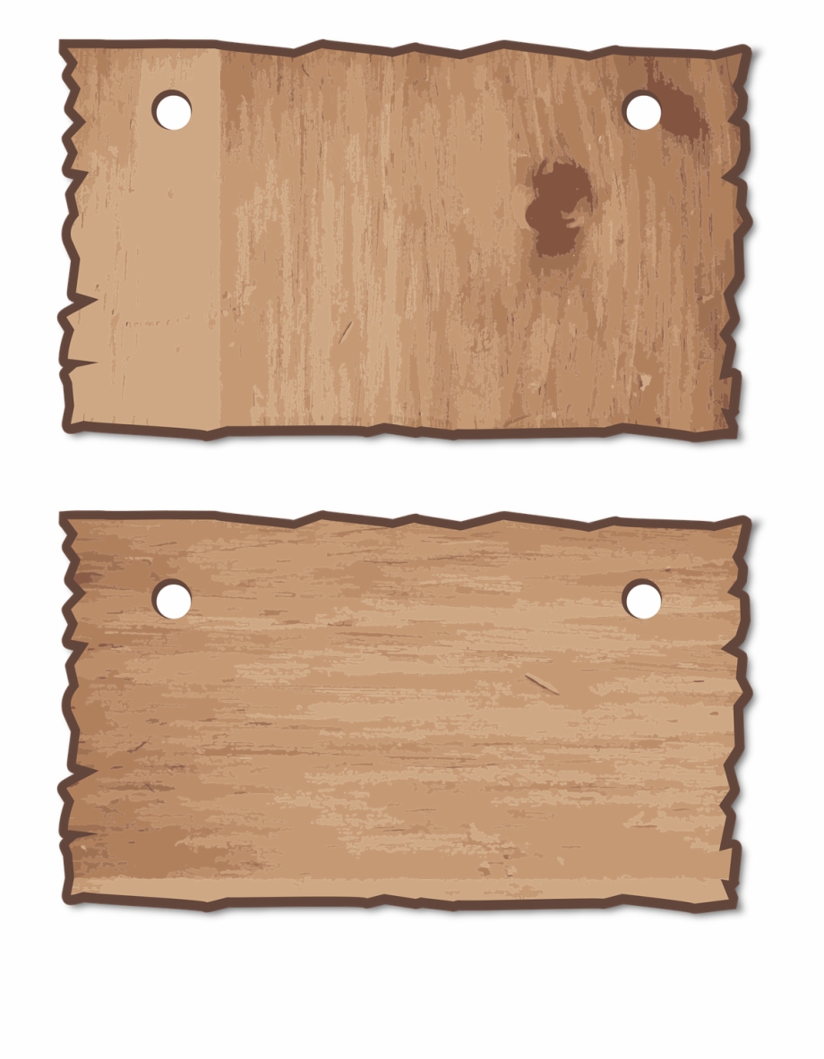 Wood Wooden Signs Set Hang Hanging Blank Empty