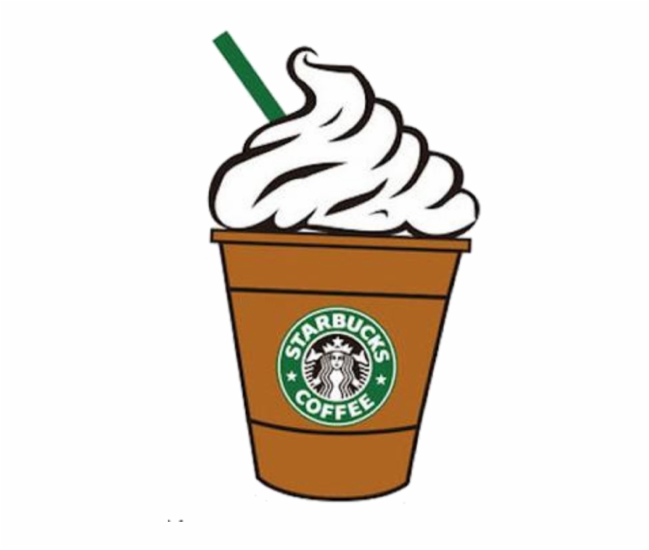 Clip Black And White Overlays Huge Starbucks Drinks