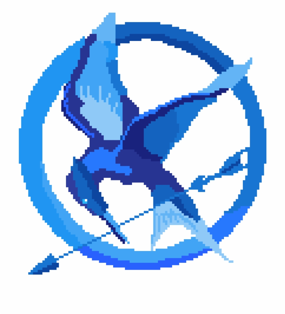 Blue Mockingjay Symbol Mockingbird Symbol Hunger Games