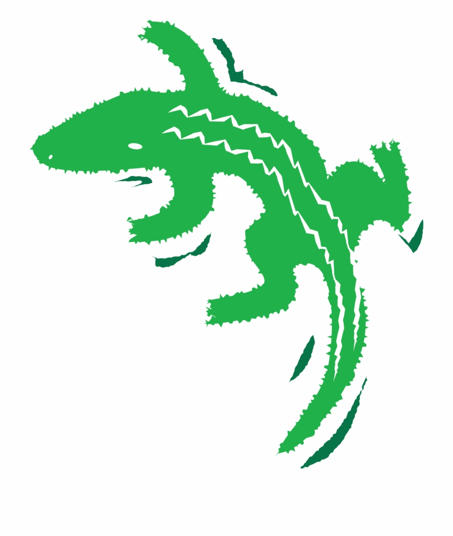 Alligator Vector Clip Art Illustration