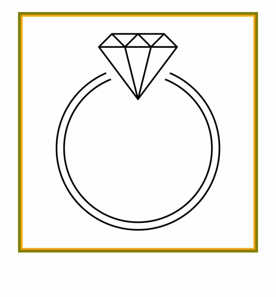 Кольцо с бриллиантом для срисовки