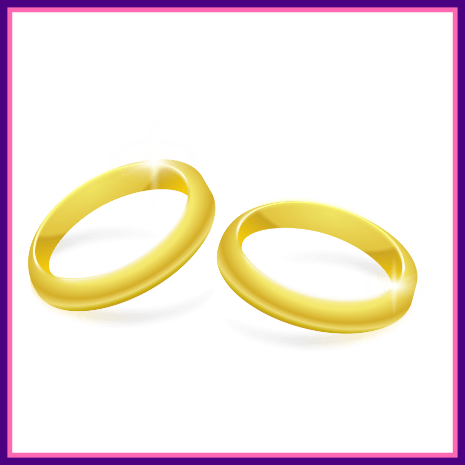 Png Transparent Download Linked Wedding Rings Clipart Circle