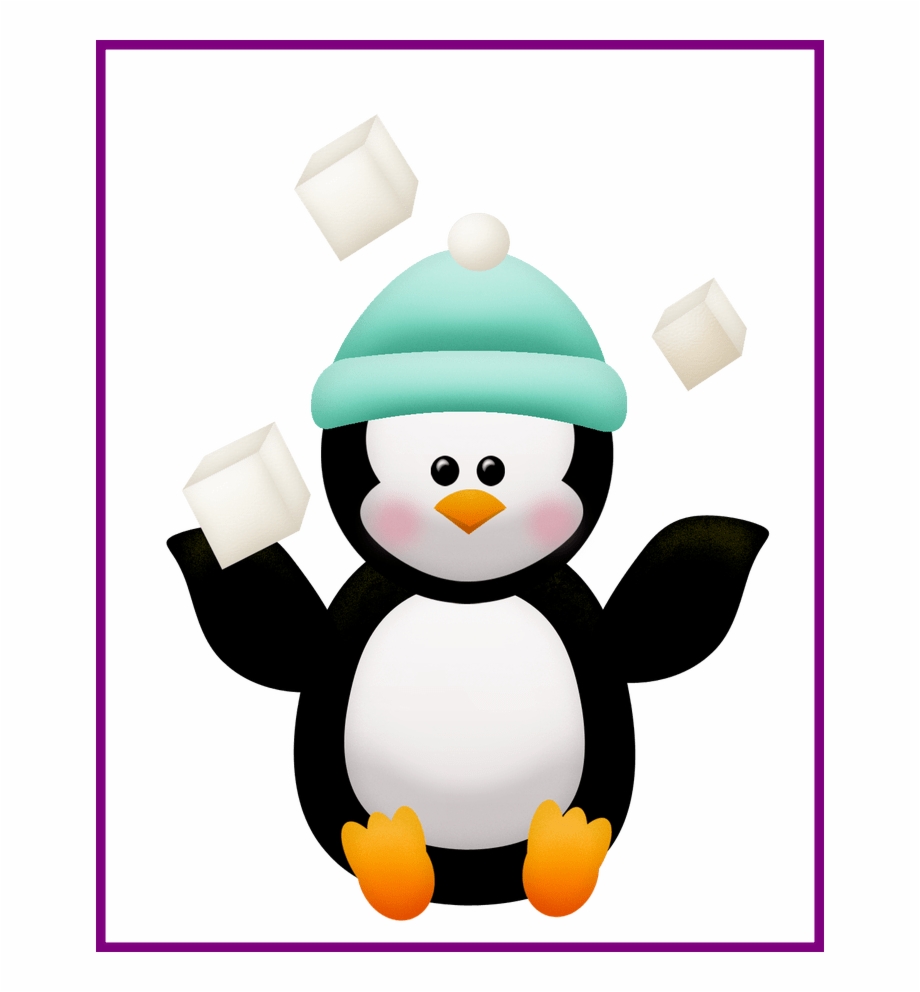 Penguins Clipart Hat Cute Girl Penguin Cartoon 1080P