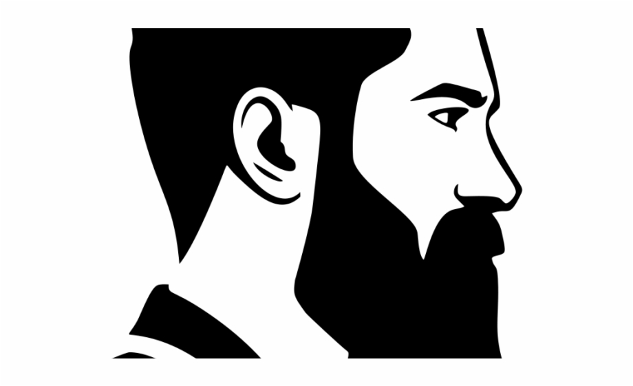Beard Clipart Beard Silhouette Punjabi Sticker For Bike