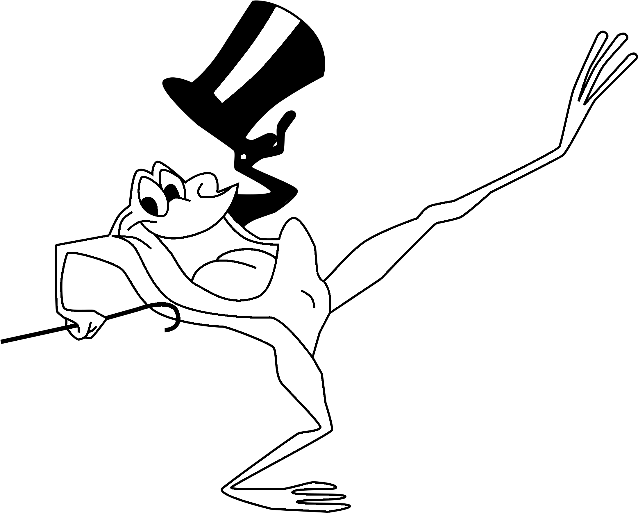 Warner Bros Michigan J Frog Logo Black And