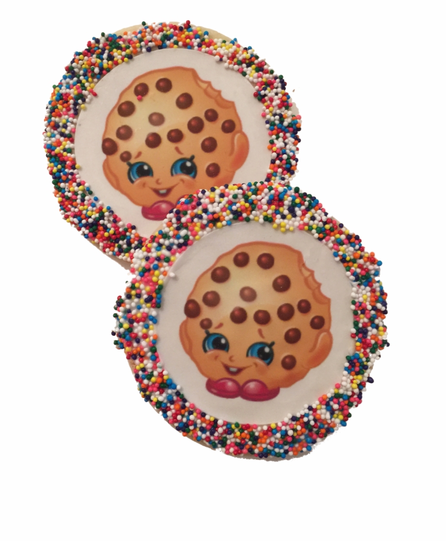 Shopkins Sugar Cookies With Nonpareils Shopkins Characters Cookies