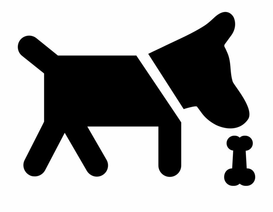 Dog Smelling A Bone Comments Small Dog Icon