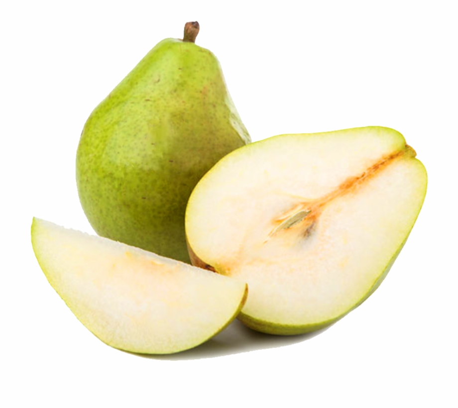 Green Pear Png Image Pear Sliced