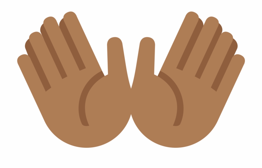 Open Hands Sign 2 Open Hands Emoji