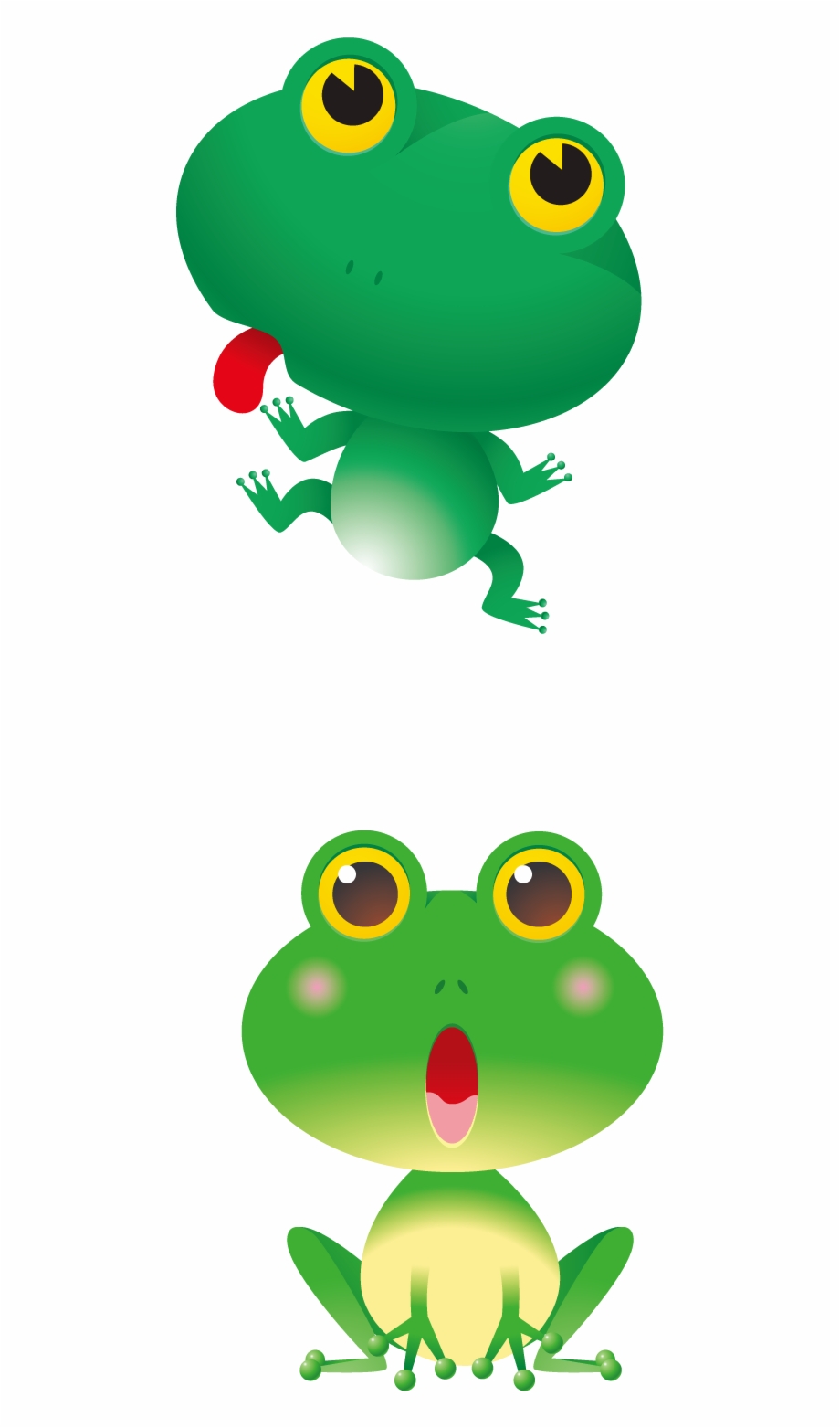 Red Eyed Tree Frog Cartoon