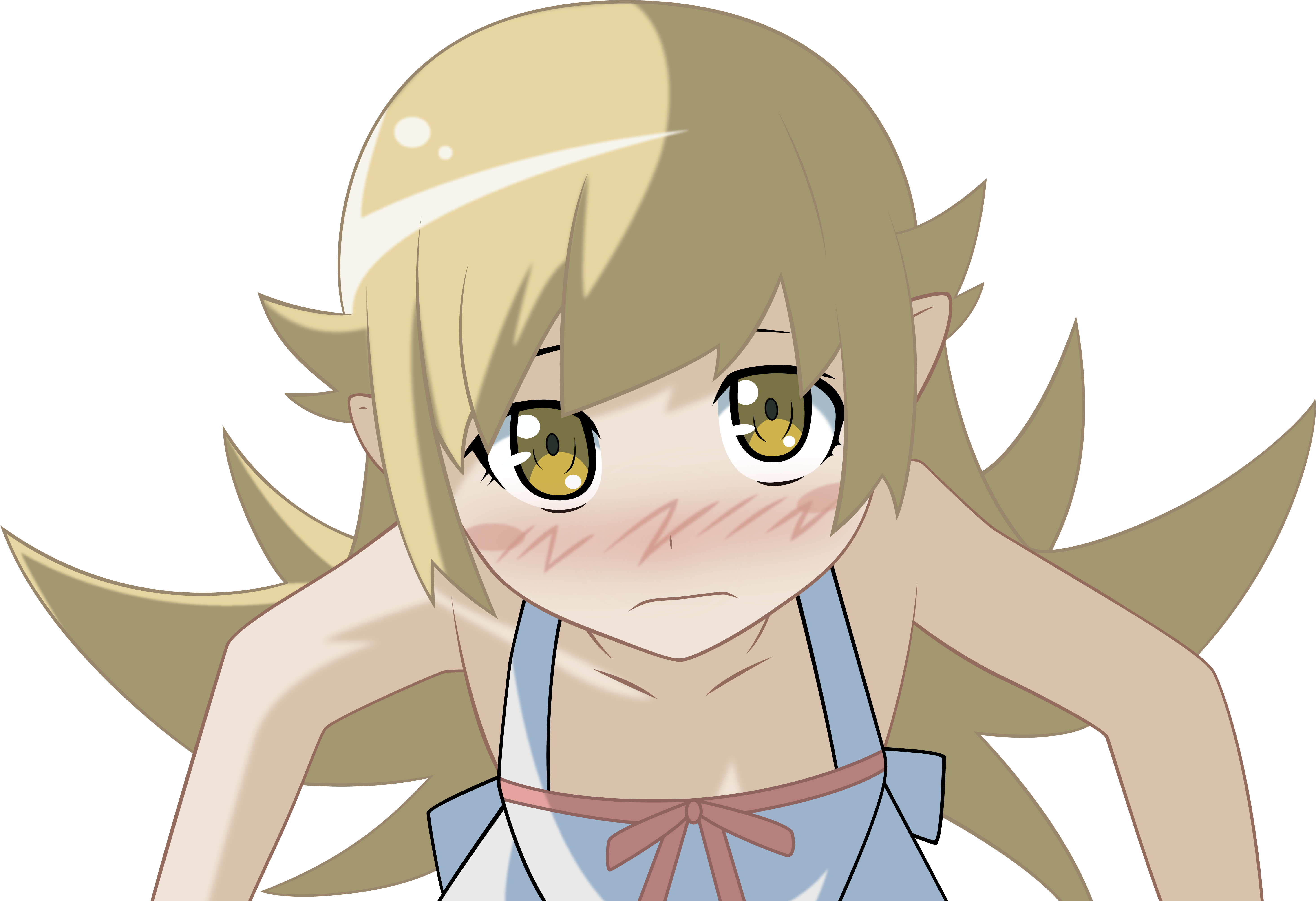 Shinobu Oshino Transparent Gif Png Download Shinobu Oshino - Clip Art  Library