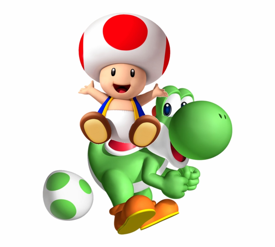 Toad In Yoshi Sl Yoshi And Toad Mario