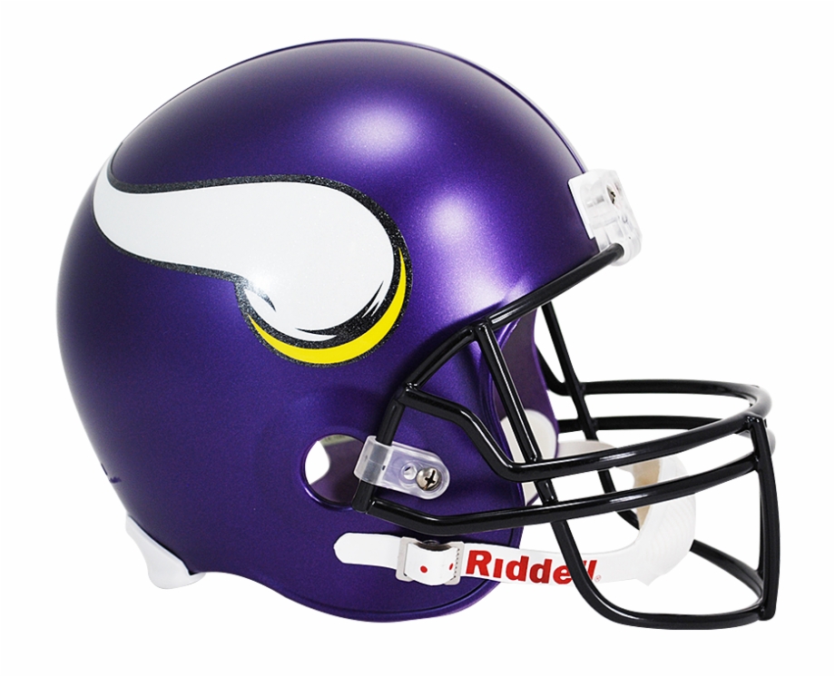 Riddell Deluxe Replica Helmet Vikings Helmet