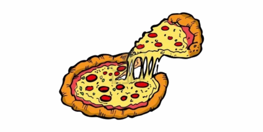 Transparent Pizza Cartoon Pizza Cartoon