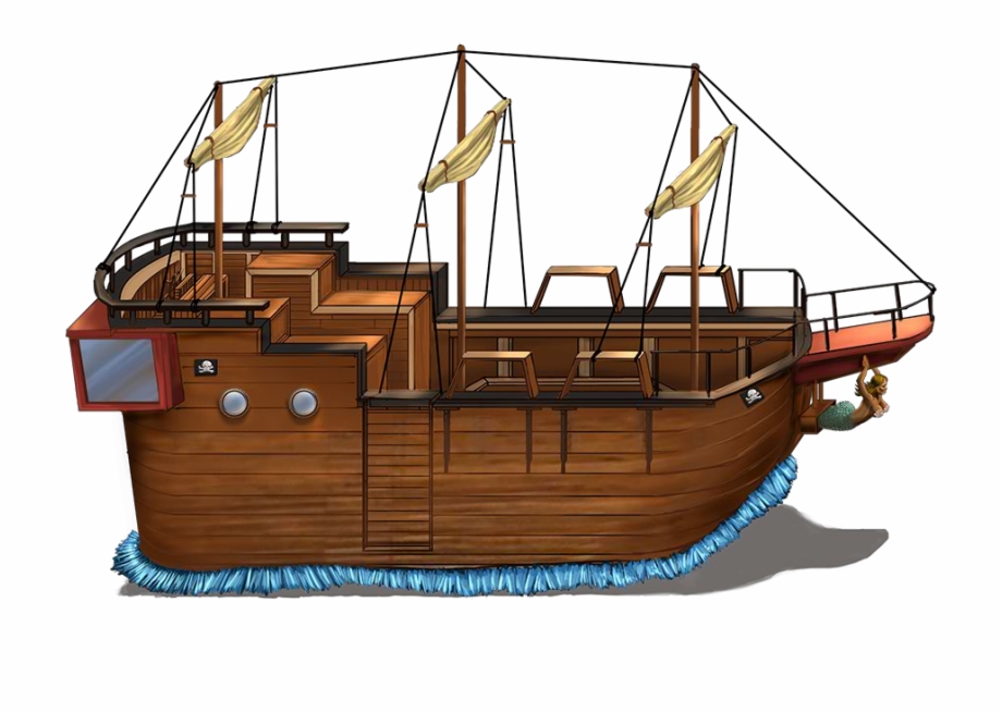 Pirate Ship Float Junk