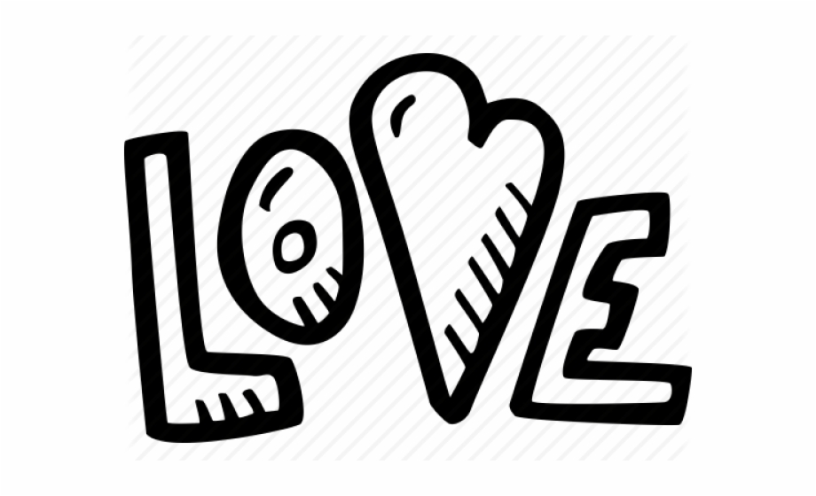 Word Love Icon Png