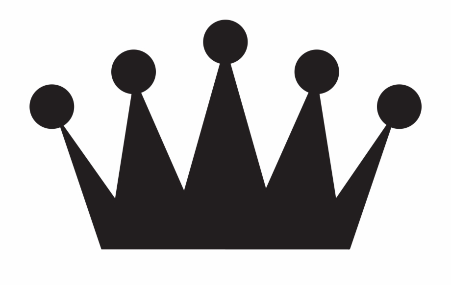 crown clipart black and white png
