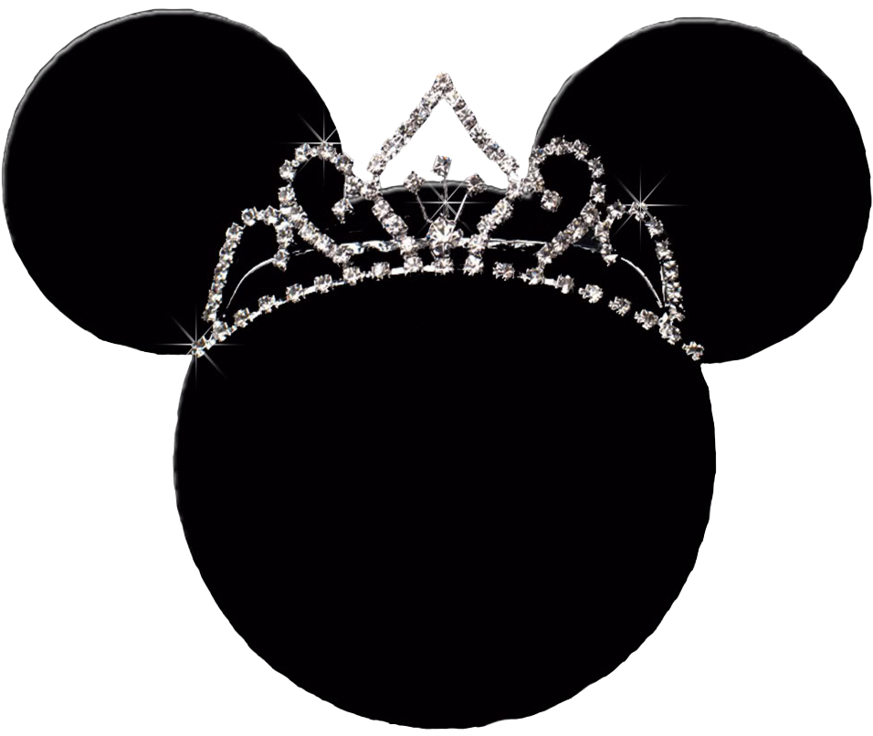 Tumblr Png Black Mickey Ears With Crown