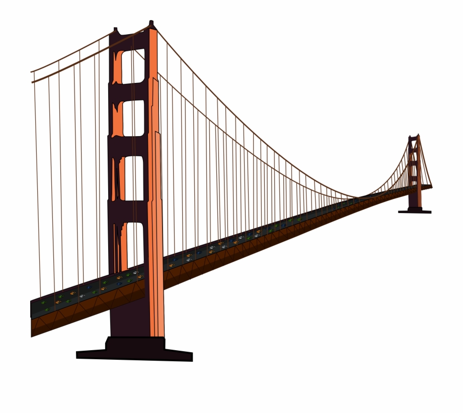 Gate Clipart Golden Gate Bridge