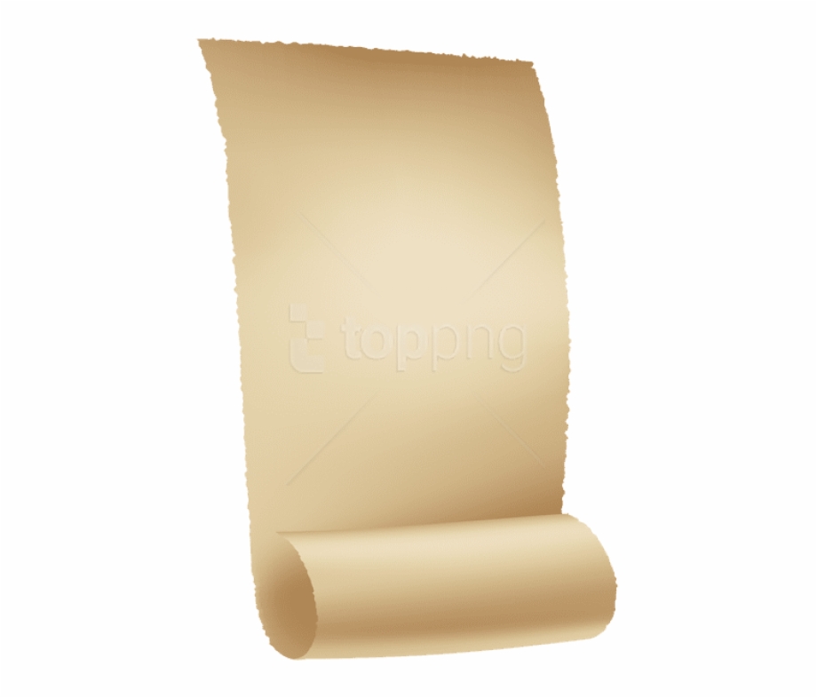 Scroll Paper Png Label