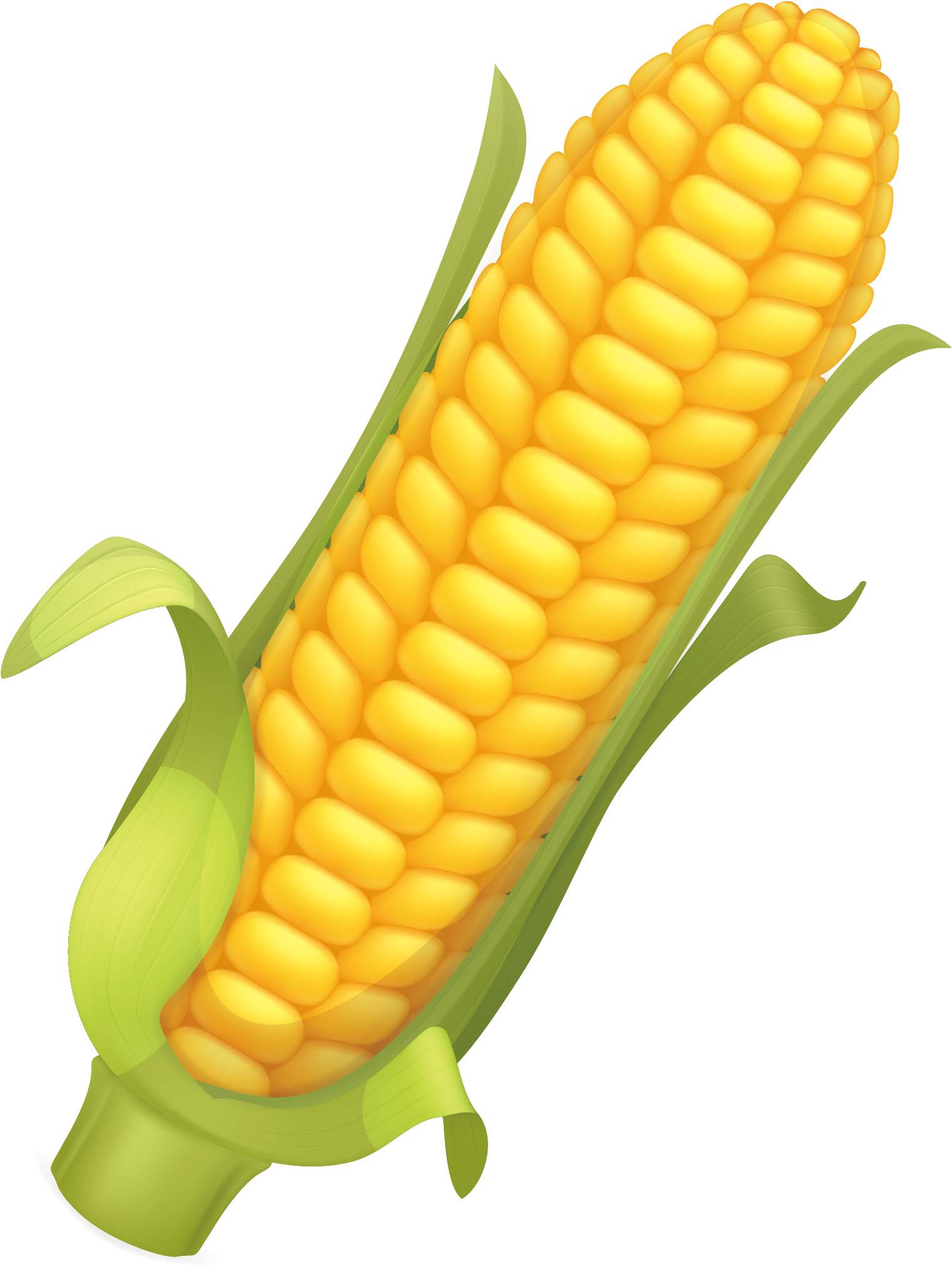Corn Flakes Maize Corncob Side Dish Png Image