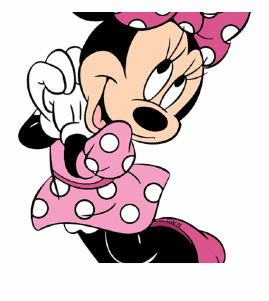 Pink Printable Minnie Mouse Face