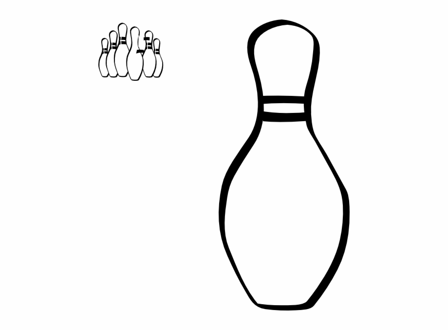 Free Bowling Clip Art Black And White, Download Free Bowling Clip Art ...