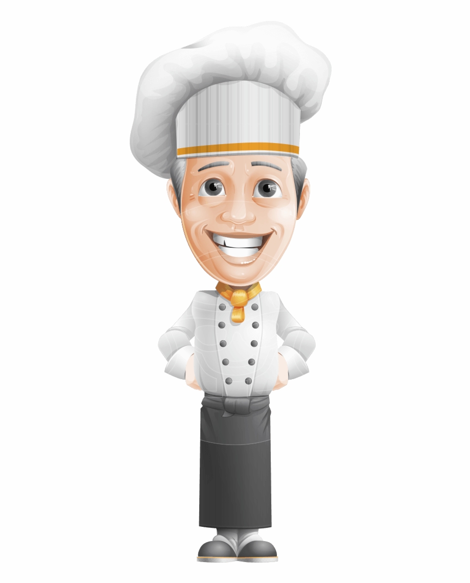 Cook Vector Female Old Chef Cartoons
