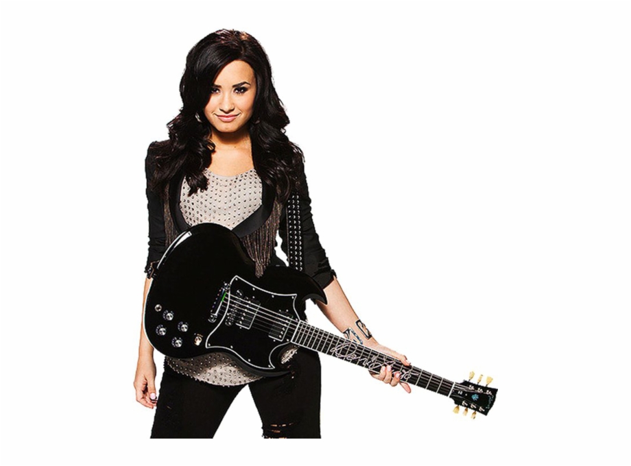 Share This Image Demi Lovato With Guitar