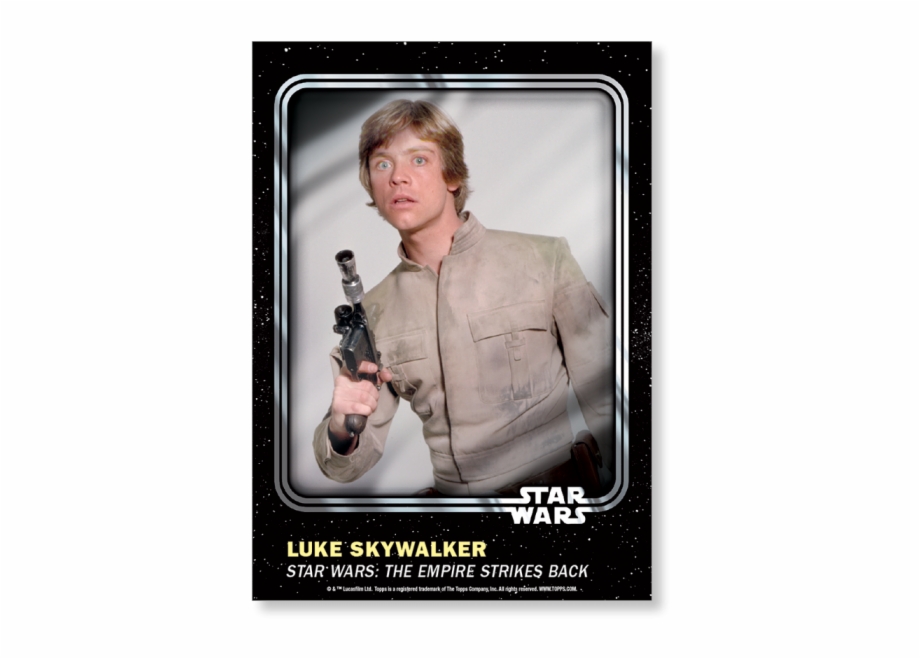 Luke Skywalker Star Wars Card Trader Rex