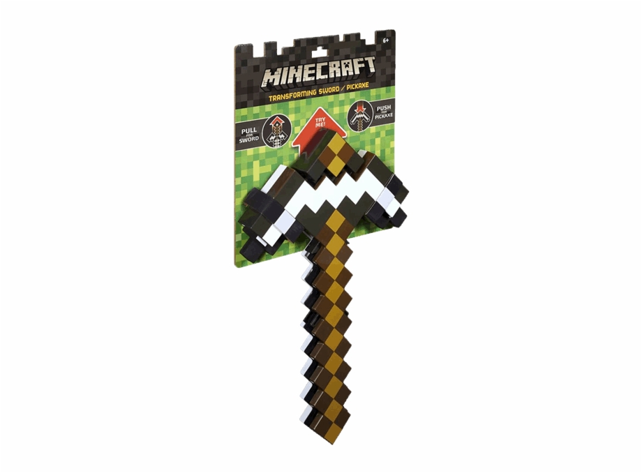Toys Minecraft Pick Axe Kmart