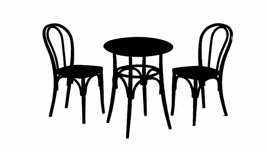 Image Result For Cafe Table And Chairs Silhouette