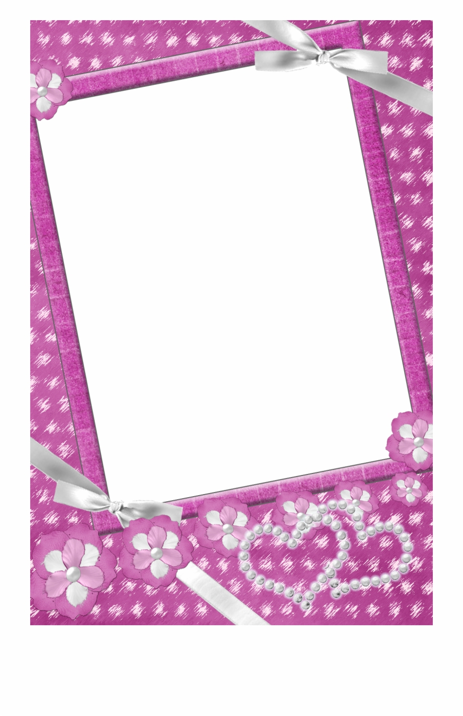 Frame With Flowers Romantic Frames