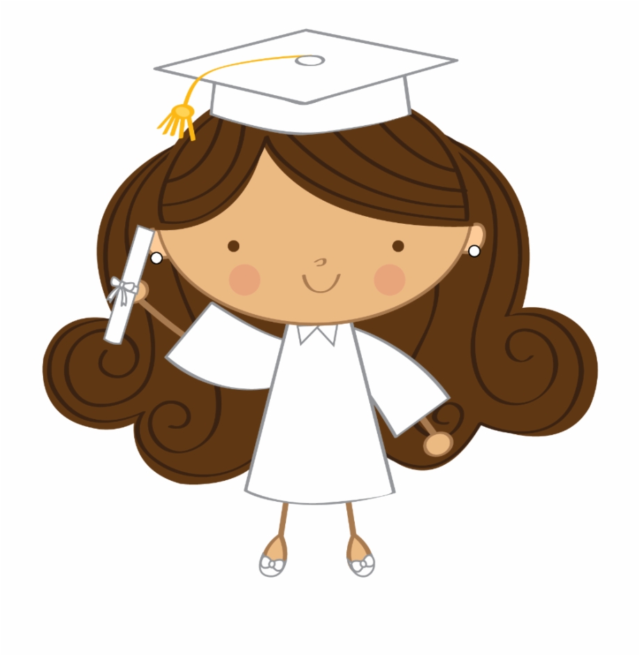 Graduate Drawing Kid Graduate Girl Cartoon Png