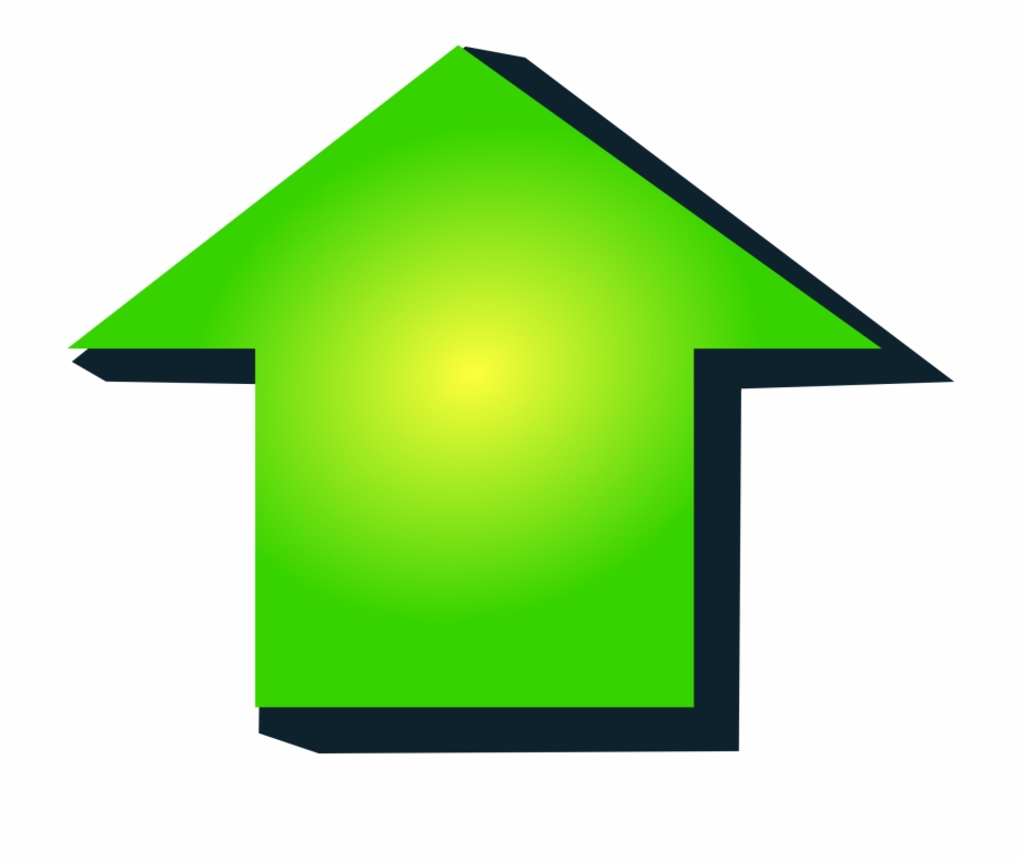 Upload Arrow Up Green Top Png Image Up