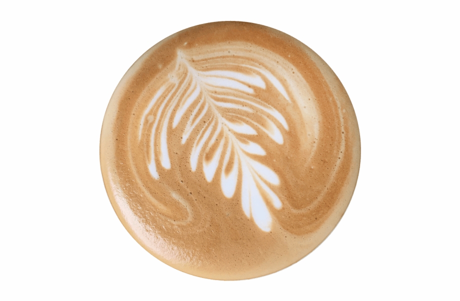 Whats In Your Cup Cappuccino From Top Png