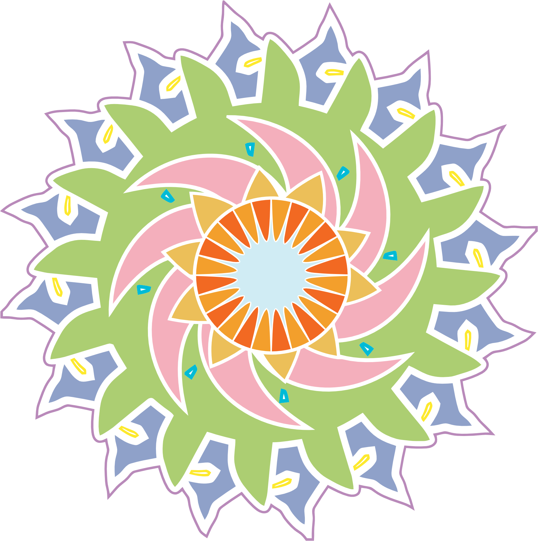 Tiki Clipart Flower Clip Art