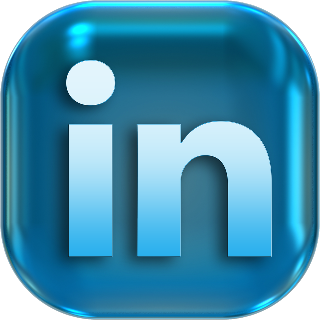 Icons Symbols Button Linkedin Png Image