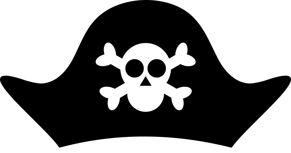 Pirate Hat Cap Death Warning Caution Pirate Hat