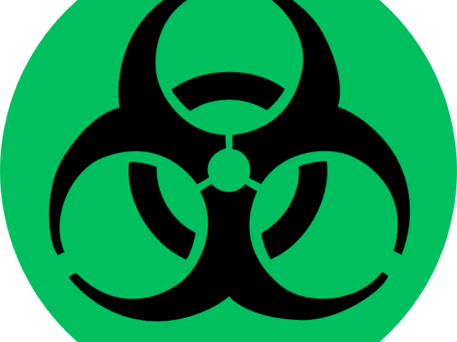 Biohazard Symbol Clipart Green Biohazard Symbol Clip Art Library