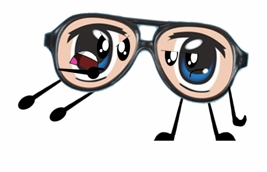 Anime Glasses Pose Png Download Cartoon