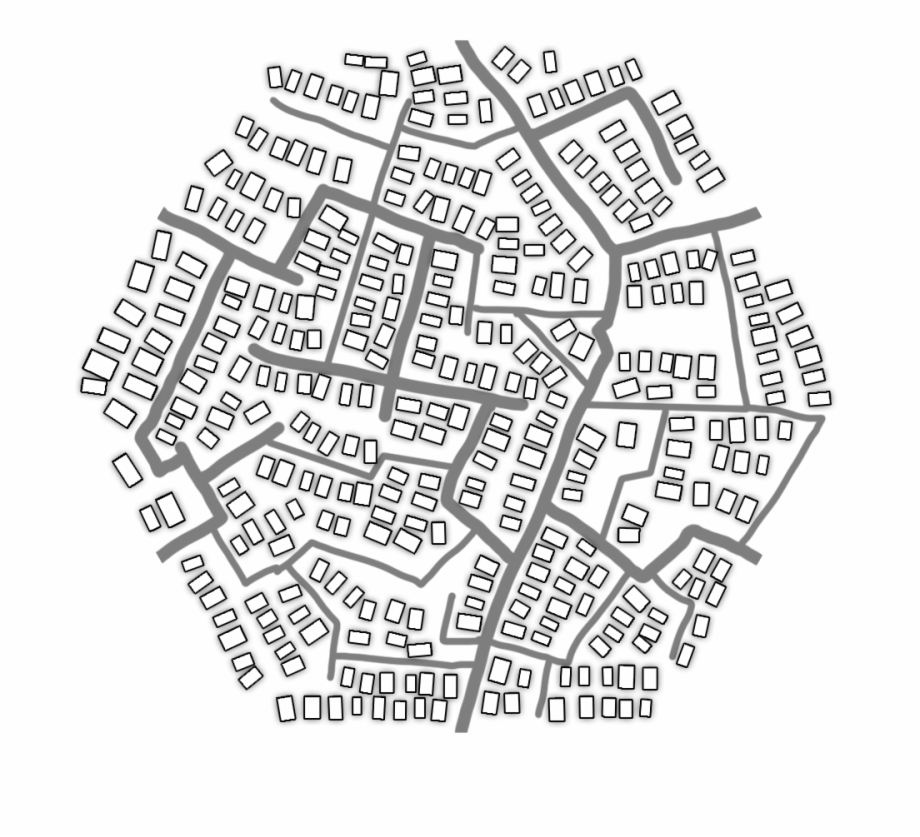 Tile Ideas Fantastic Maps Hex Tile City Map