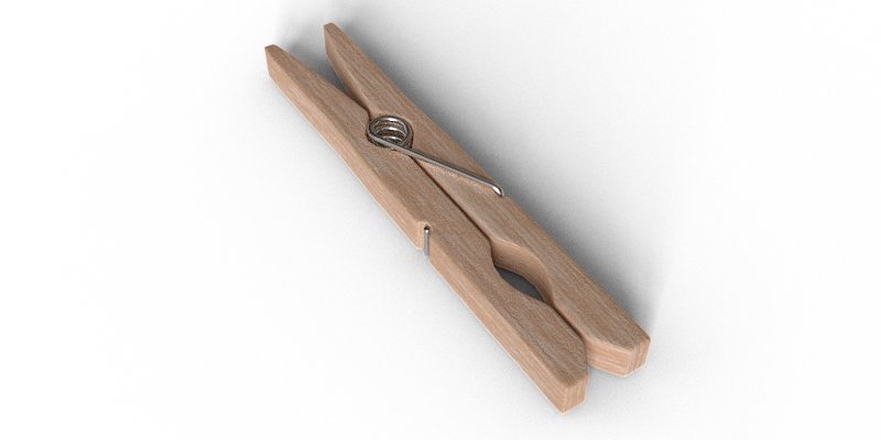 Clothespin Plywood